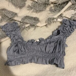 Free people ruffle bra top
